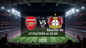 Partido arsenal-fc vs bayer-04-leverkusen - 17 de marzo de 2026