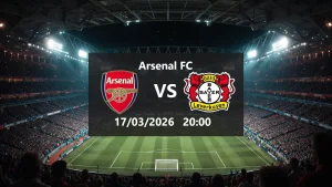 arsenal-fc vs bayer-04-leverkusen hora y canales - UEFA Champions League