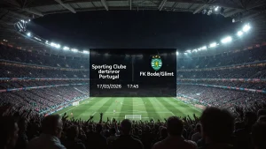 sporting-clube-de-portugal vs fk-bodu00f8-glimt hora y canales - UEFA Champions League